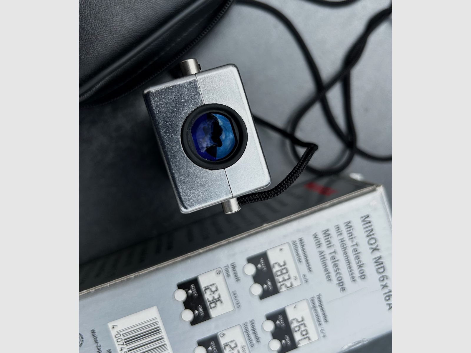 Monokular Minox MD 6x16A - Taschenteleskop mit integriertem Höhenmesser