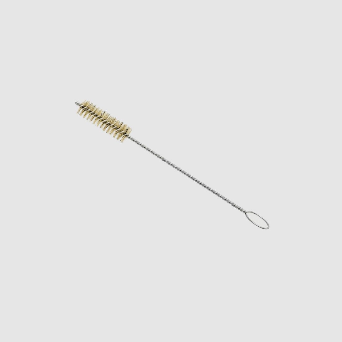 ReinigungsbĂĽrste aus Nylon fĂĽr Kaliber 9 mm, GesamtlĂ¤nge 20 cm, BĂĽrstenlĂ¤nge 5 cm