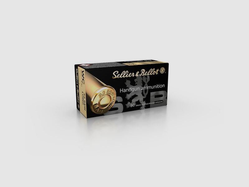 Sporting ammunition S&B .32 S&W LONG WC 6.5 g, image 2 of 2