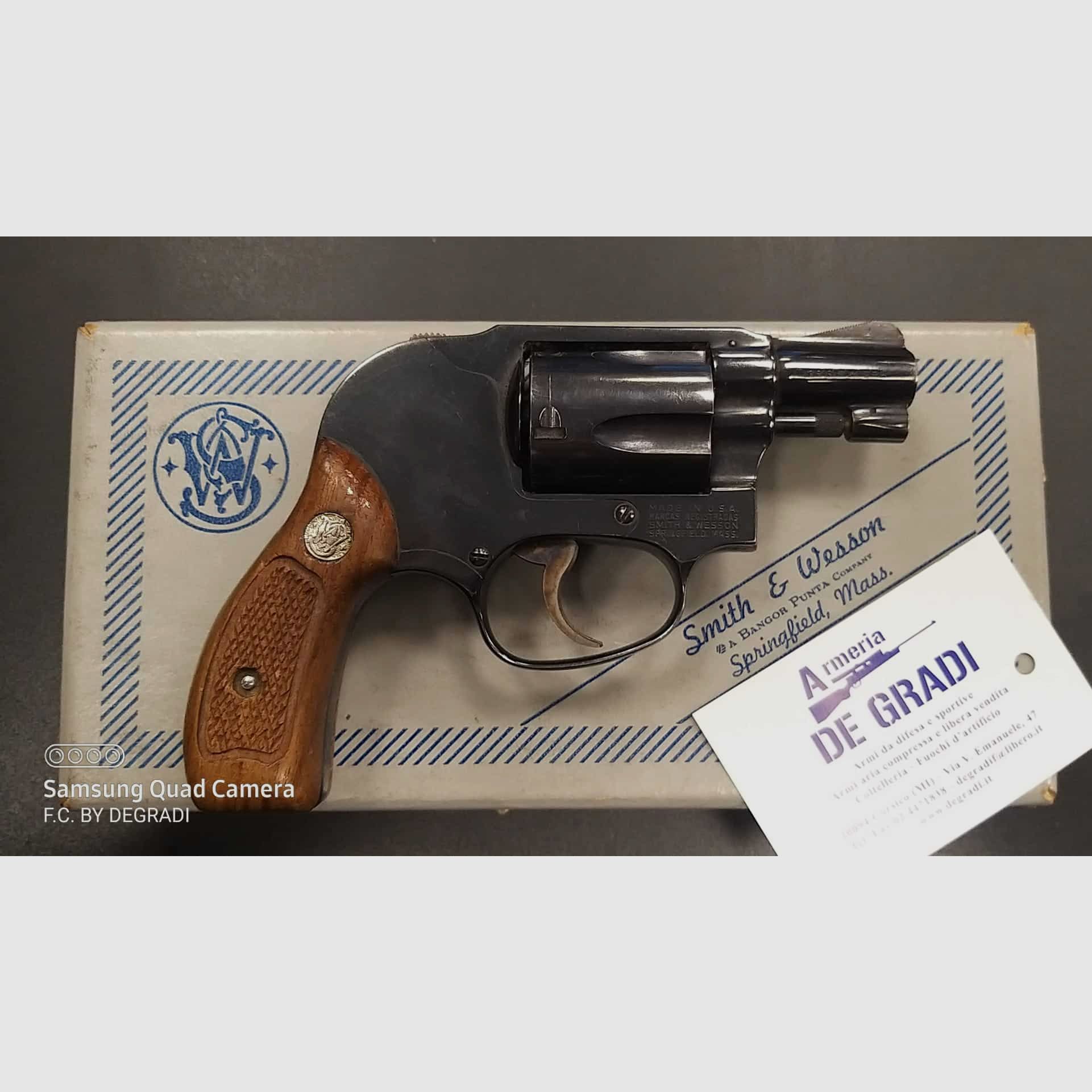 SMITH & WESSON MODEL 49 38 SP. gebruikt, afbeelding 3 van 4