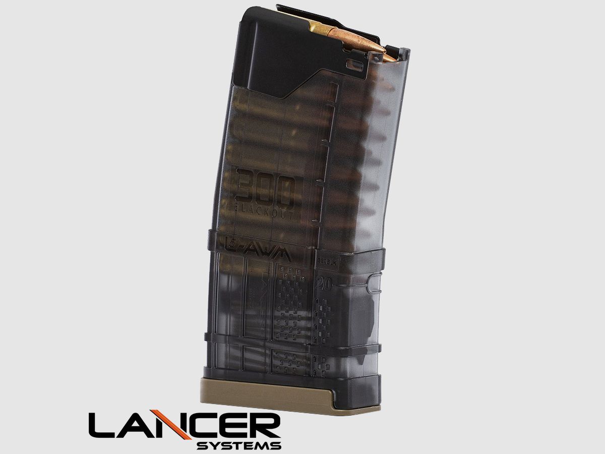LANCER SYSTEMS L5AWM AR-15 .300 AAC Magazine 20rd SMK, Bild 1 von 6