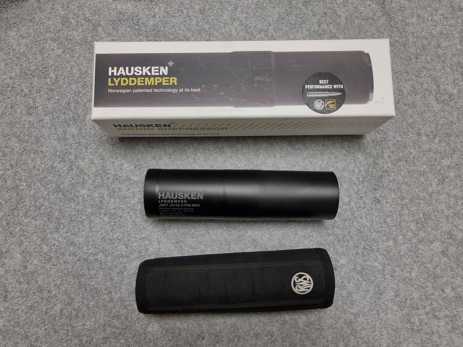 Bergara BA13 Stainless - .308 Winchester - Kipplaufbüchse - mit Stahlschiene, Neoprenriemen und Schafttasche