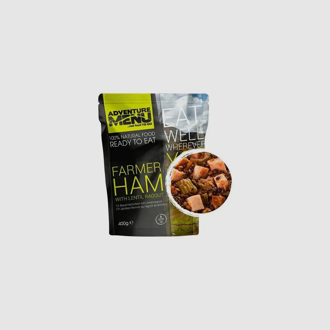 Adventure Menu Adventure Menu Farmer's Ham with Lentil Stew