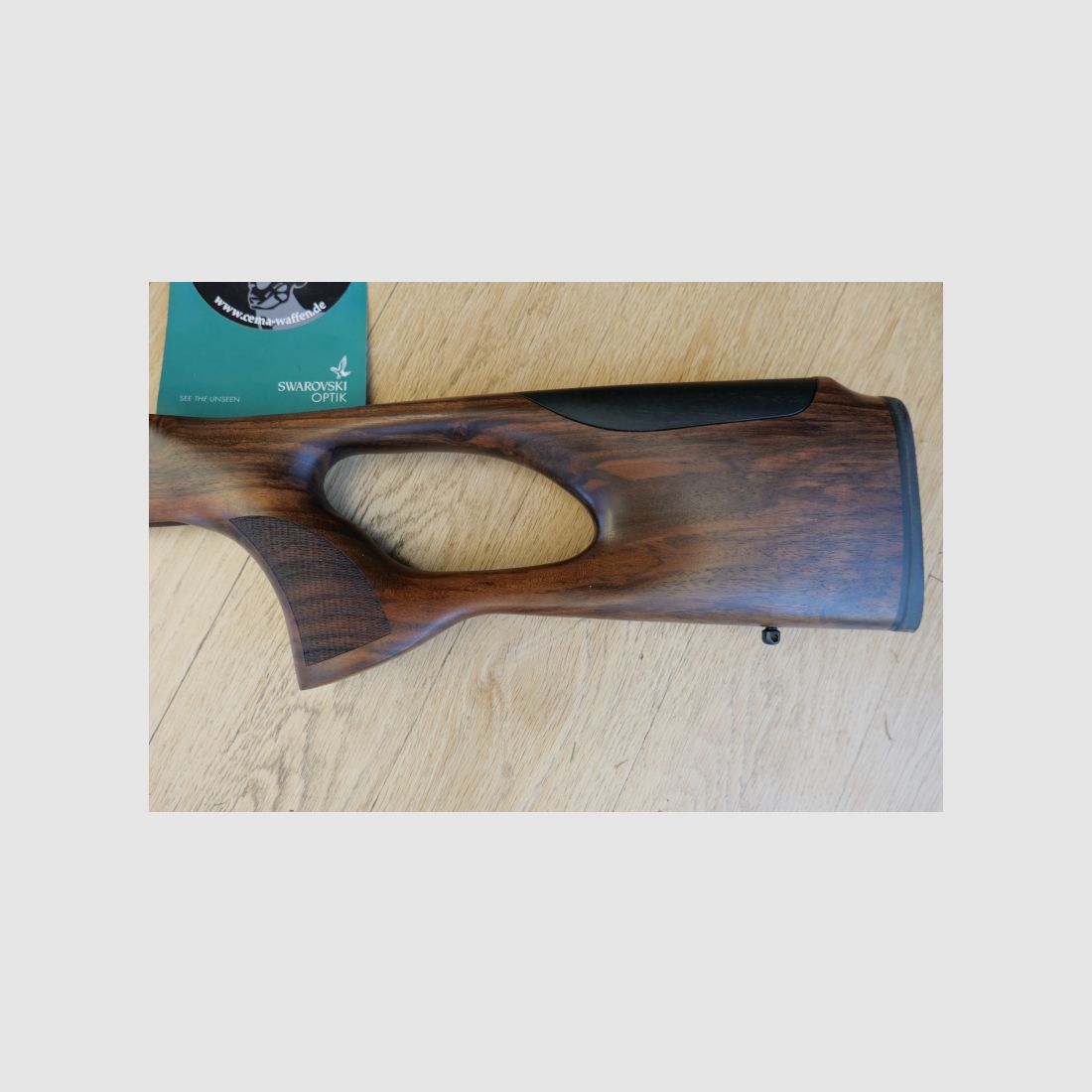 TEAM-CEMA S 02 ®hole stock made of walnut HK 3 for STEEL Action Mod. HS- right-handed, image 6 of 7