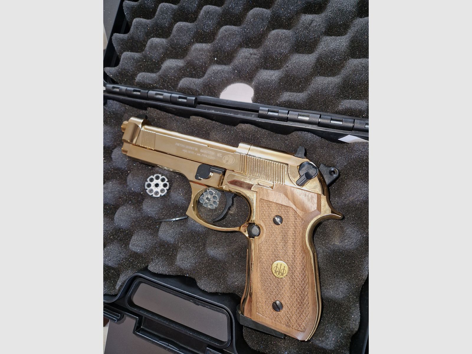 Gold beretta 92fs 4.5 diabolo