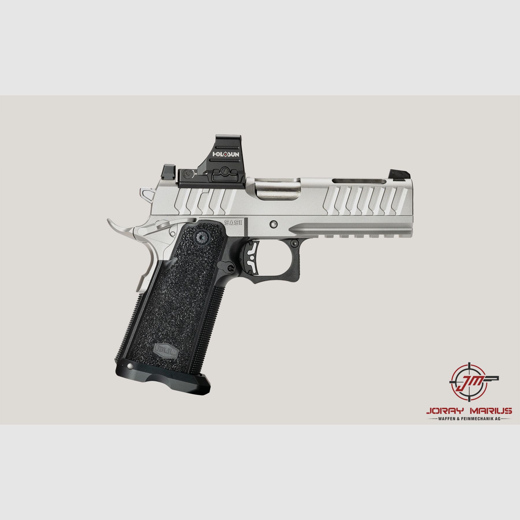 BUL SAS II TAC Pro OR 9mm Para 4.25”, image 1 of 2