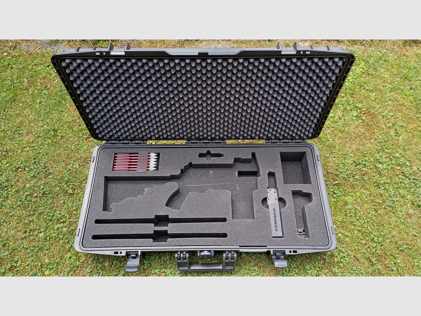 Steambow Stinger AR6 Special Edition Koffer mit Jagdbolzen 
