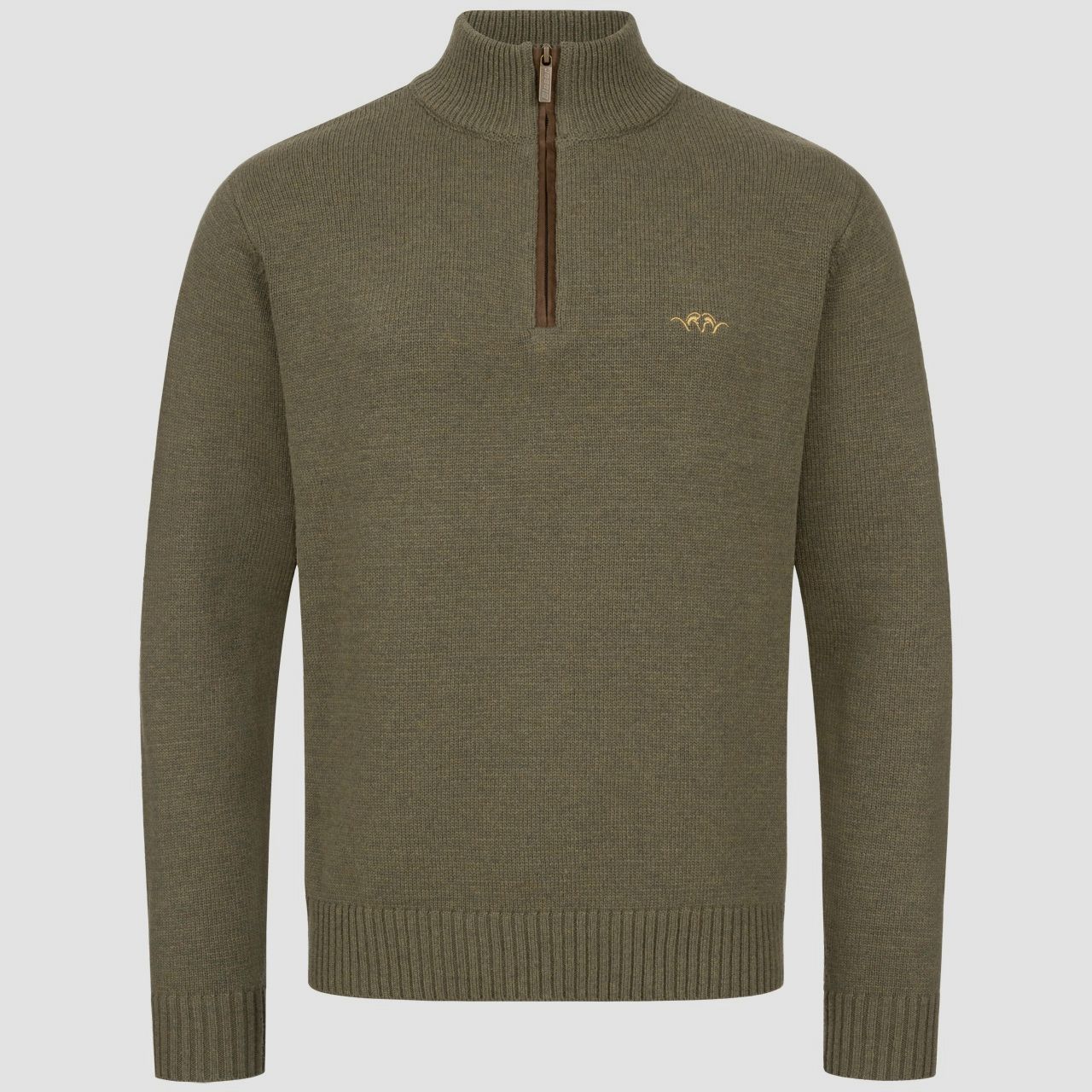 Blaser wollen HZ Pullover Herren Dark Olive, Bild 1 von 4