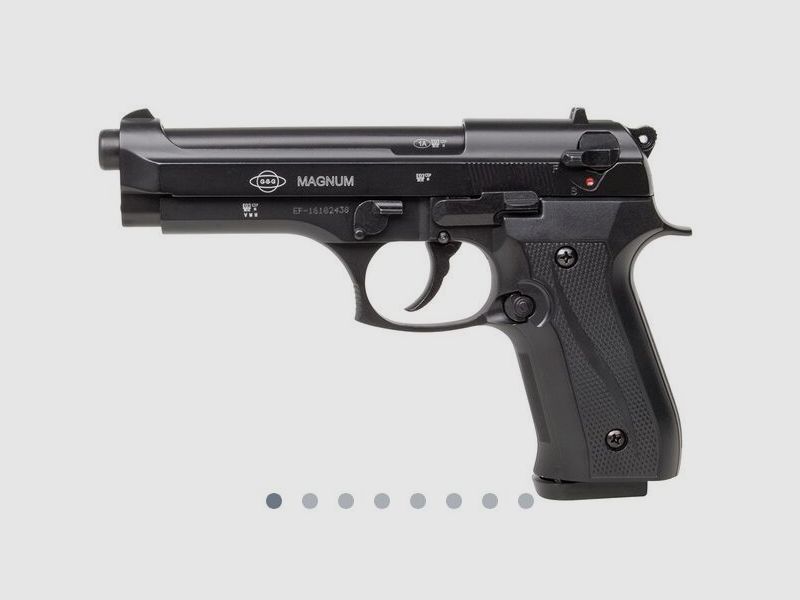 Ekol Firat Magnum Zwart 9mm P.A.K. - Gas Signaal