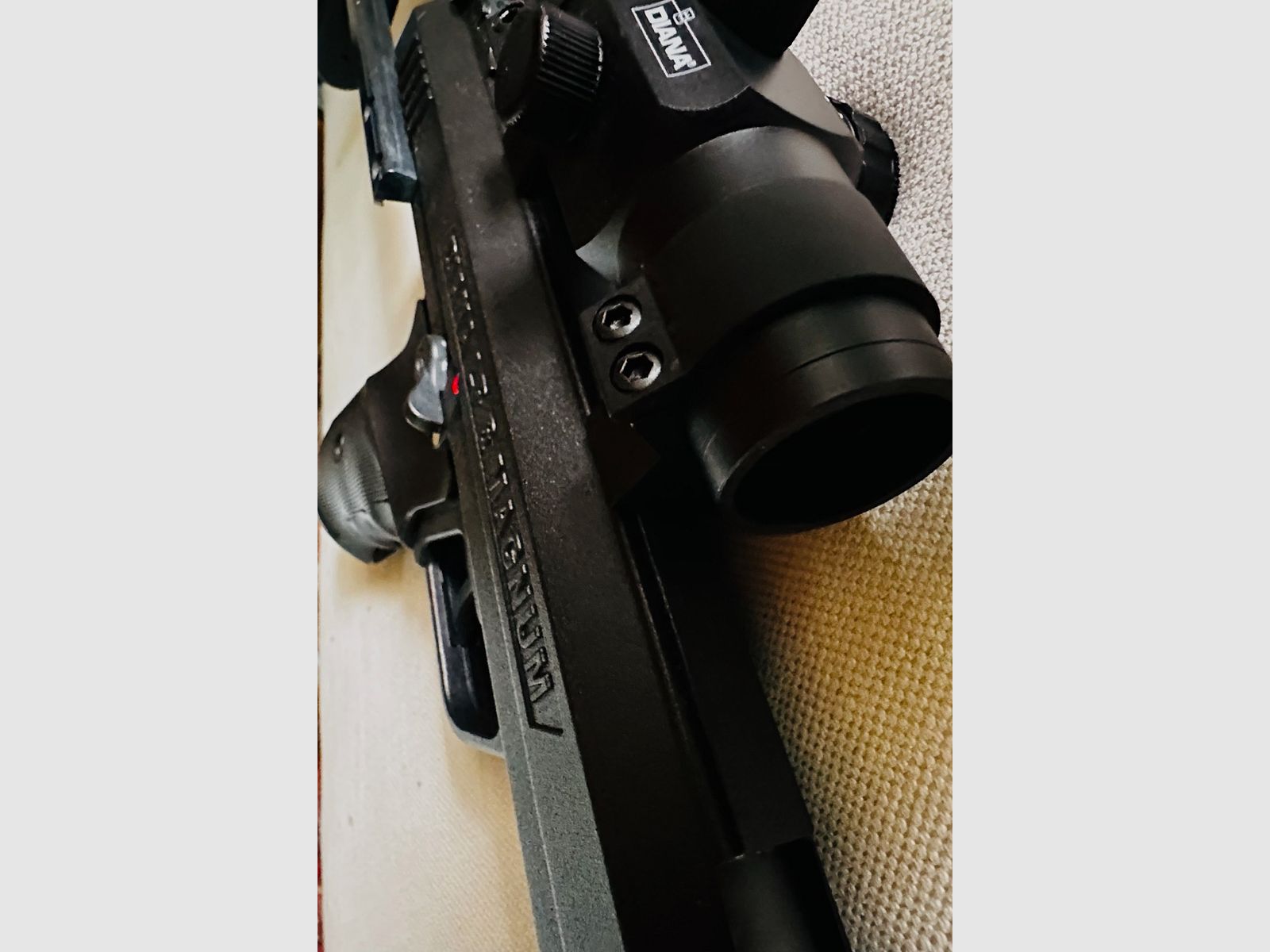 Diana LP 8 MAGNUM TACTICAL LP SET como nuevo