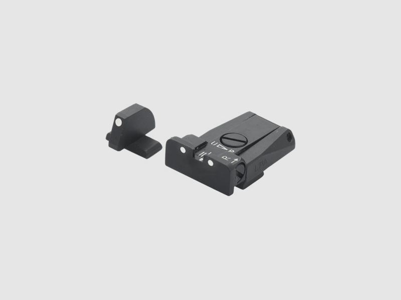LPA SPR96BE30 Micrometer Sight Set for Beretta 92 Stock and Brigadier – 3-Point