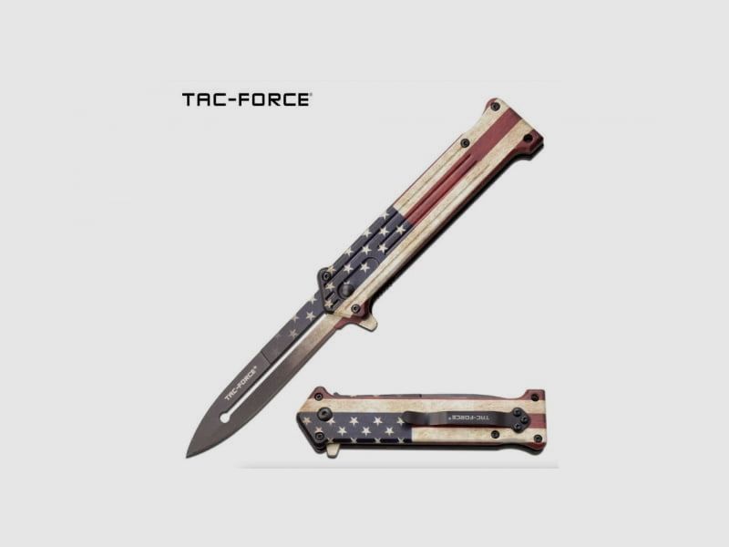 Tac Force Joker USA Flag couteau pliant, image 1 sur 2