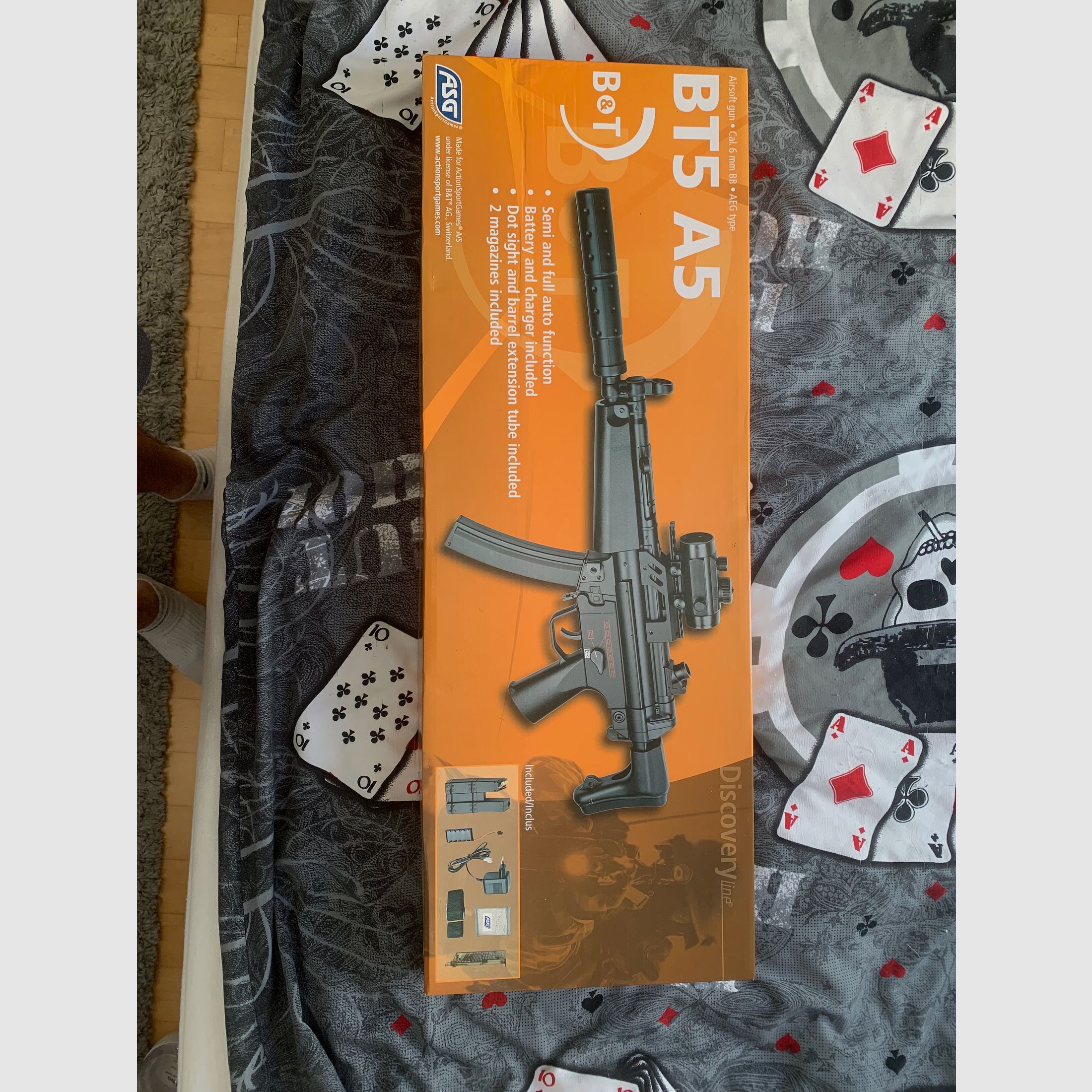 BT5 A5, 6 mm AEG Airsoft gun 
