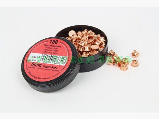 Geco 6mm Flobert colpi 100 pezzi