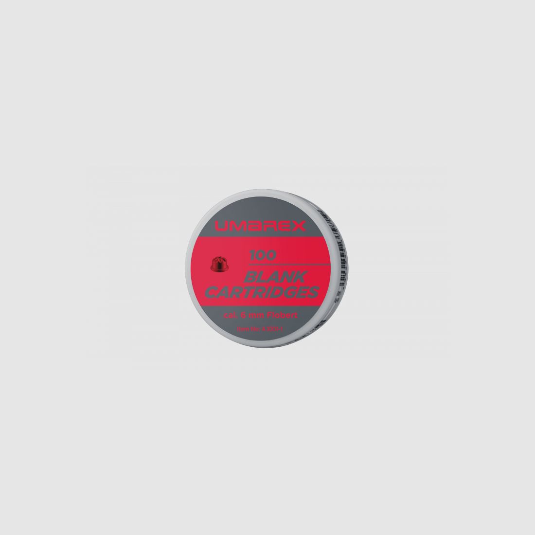 UMAREX CARTOUCHES À BLANCS - 6MM FLOBERT - 100 PIÈCES, image 1 sur 3