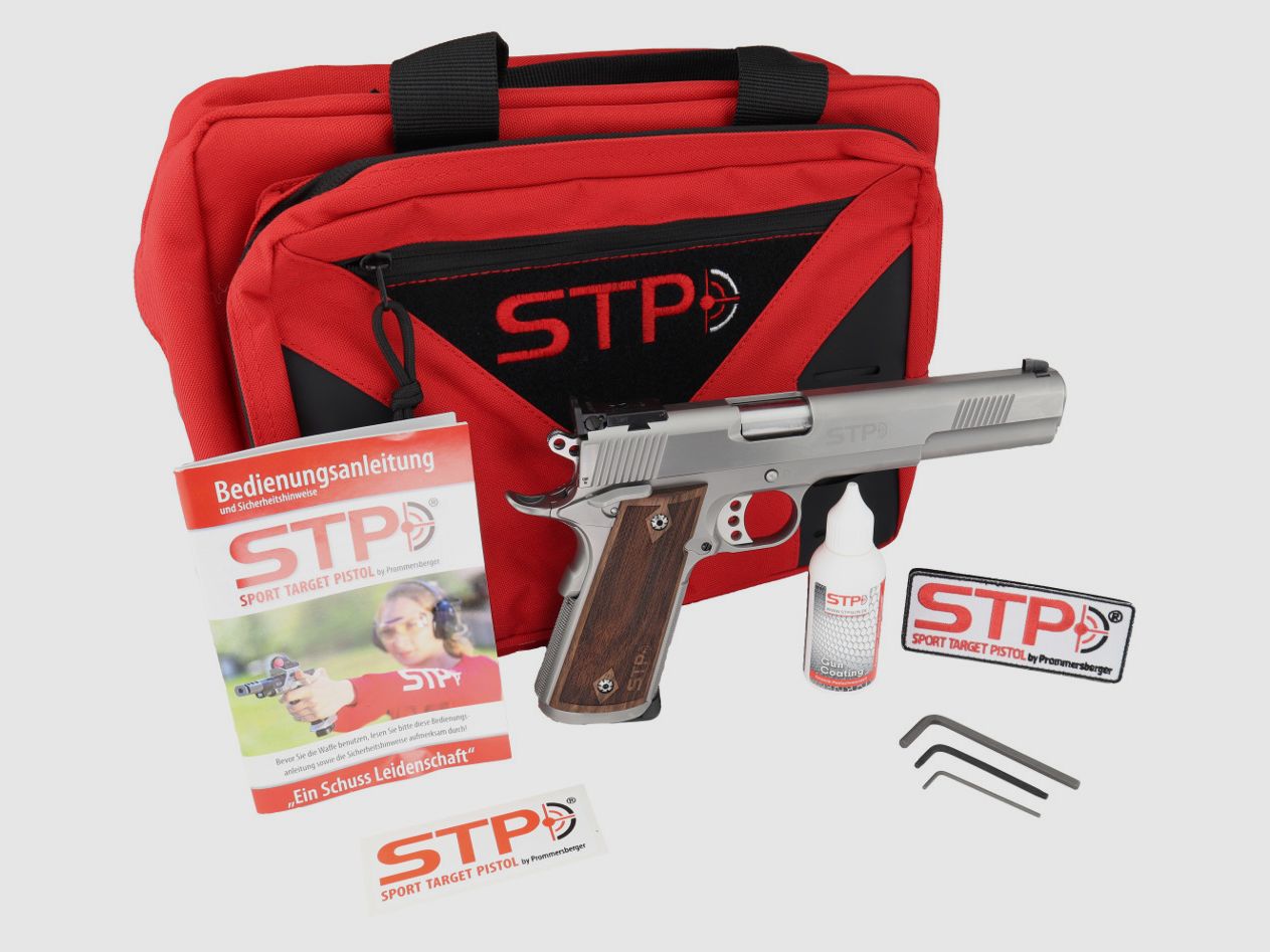  STP Sentry 6.0 Silver  1911 Sportpistole Made in Germany