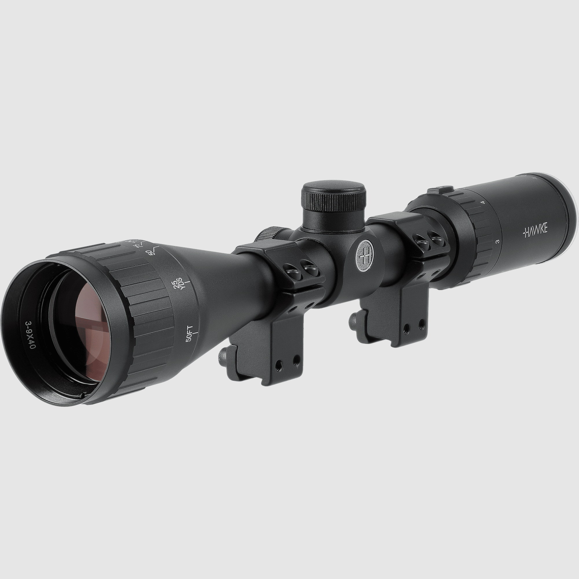 Hawke Fast Mount 3-9x40 AO (Mil Dot)
