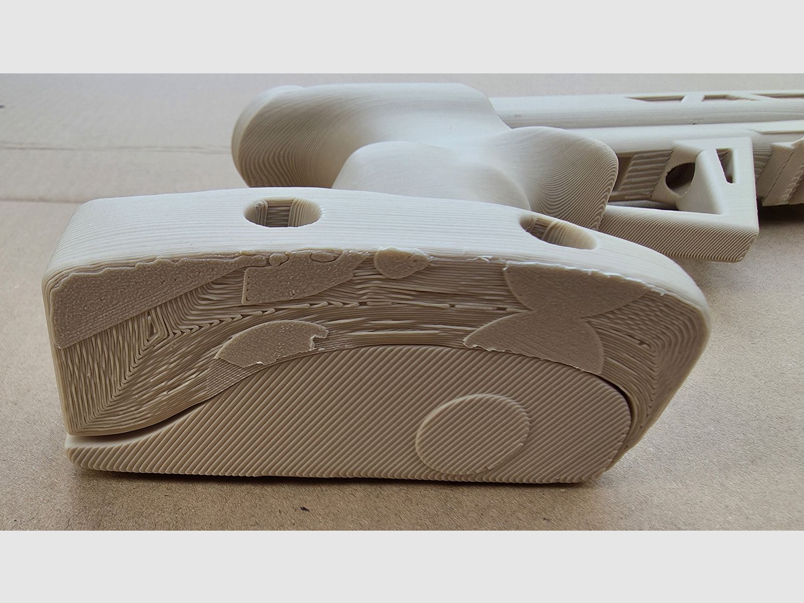 Match grip per Diana Chaser Bandit Airbug legno PLA - legno di pioppo