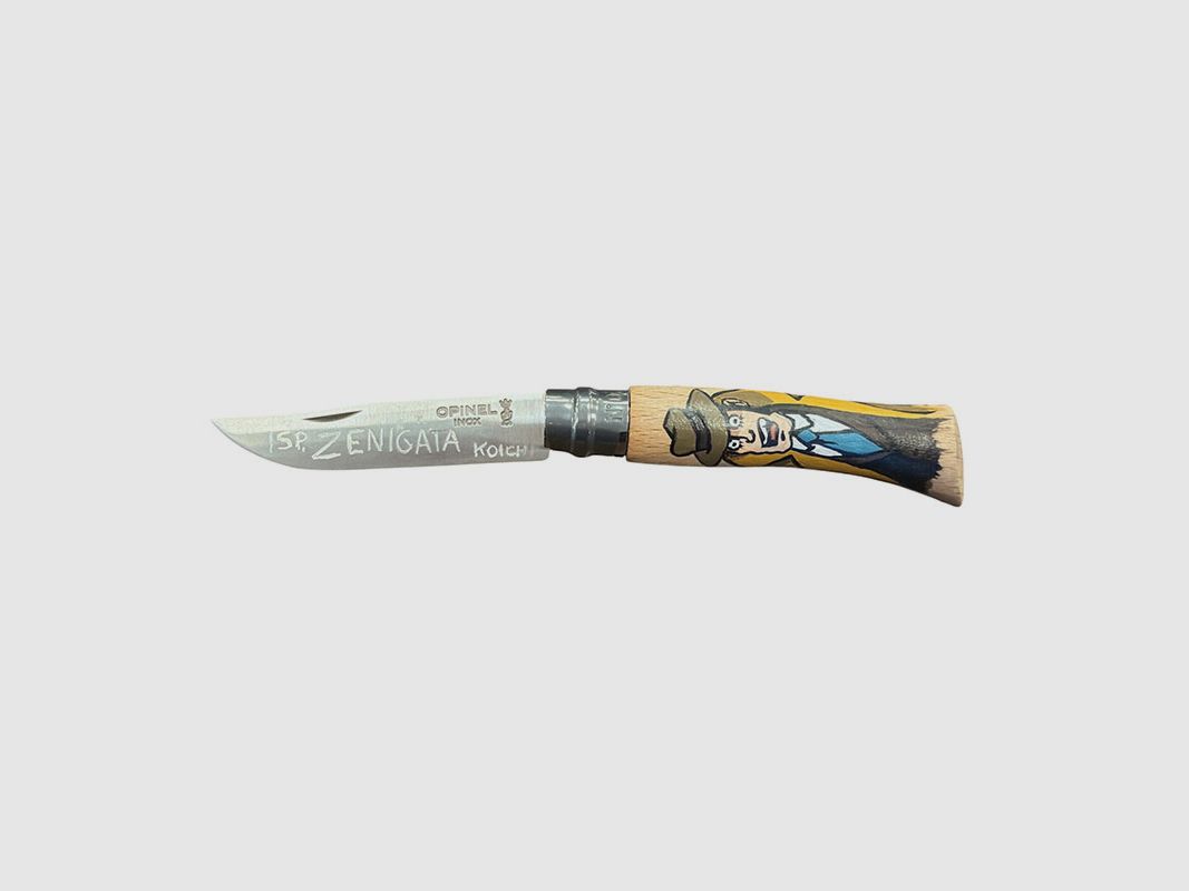 COLTELLO – OPINEL – N.7 INOX REALIZZATO A MANO | ZENIGATA, immagine 1 di 2