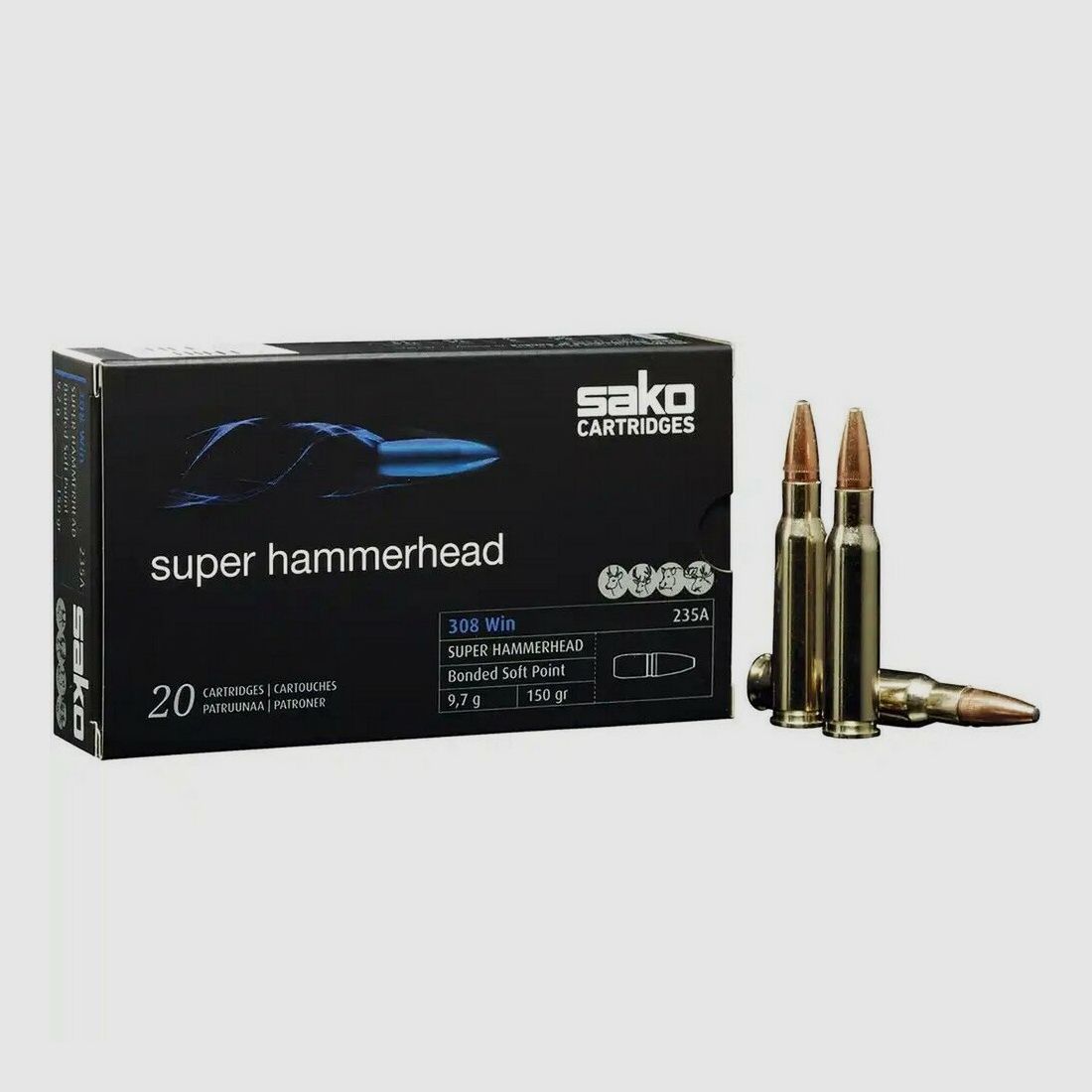 Sako 150grs SP 20STK
