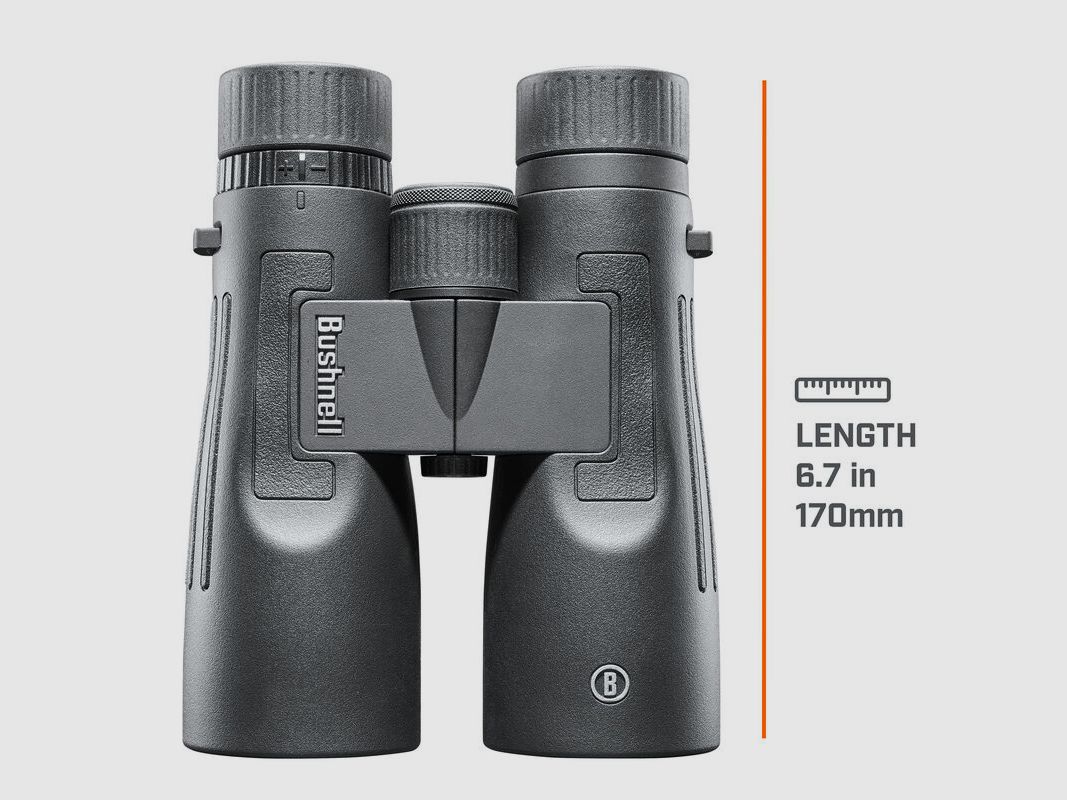 Bushnell Fernglas Legend 10x50mm, schwarz, FMC, BAK4, IPX7, Dach Prismen