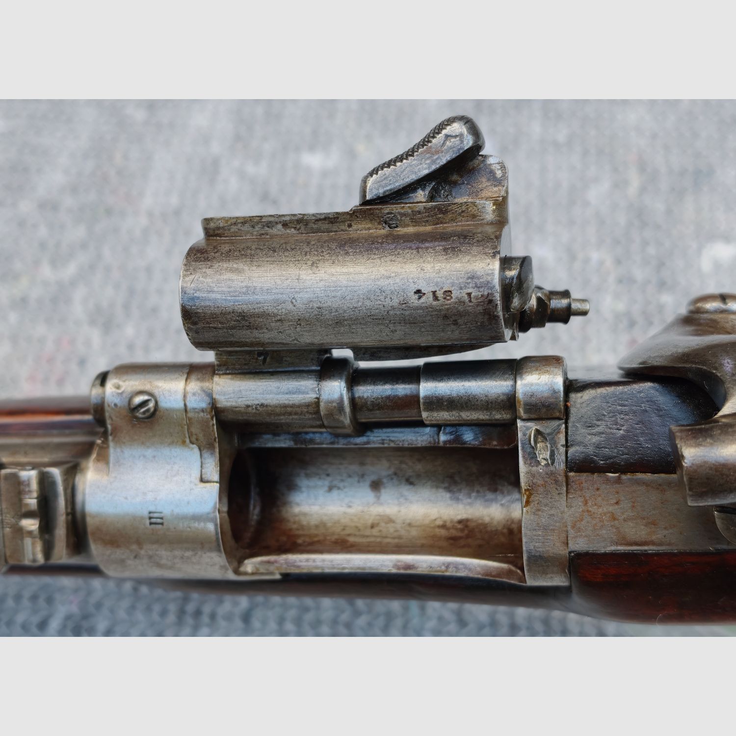 Original Snider Enfield Mk III Cavalry Carbine Kal. .577Snider - interessant gestempelt - sehr gut , Bild 10 von 13