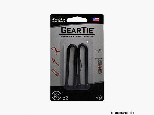 NITEIZE – GEARTIE 6 IN 15,2 CM – (2 Stück)