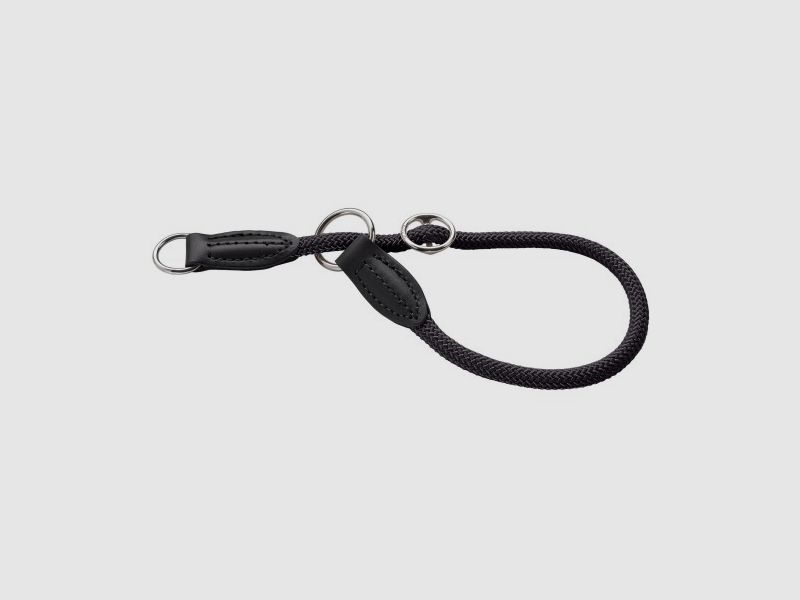 Collar de adiestramiento Hunter Freestyle Tau/Negro – Tamaño: S/M