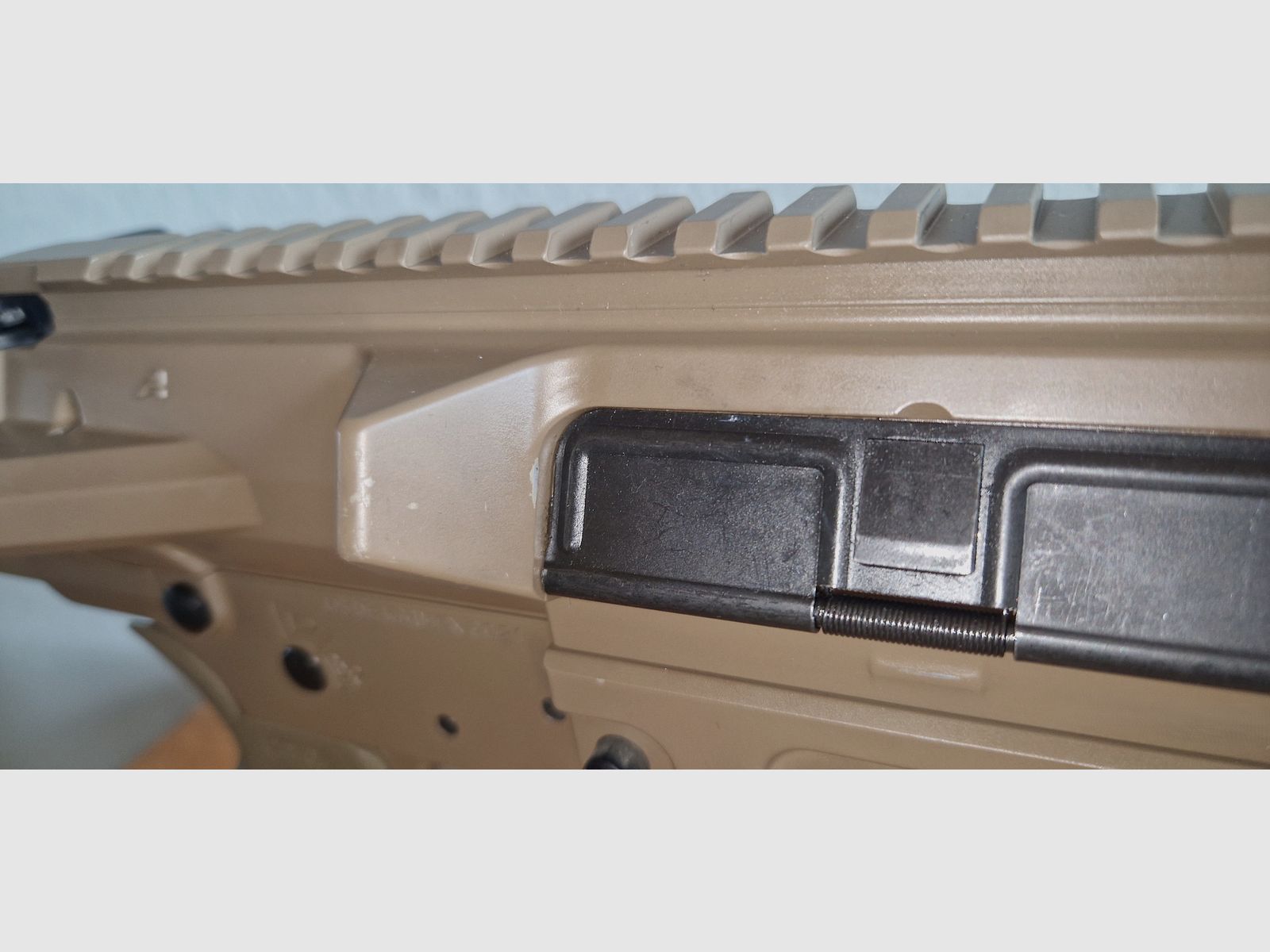 Aero Precision M5E1 FDE with stainless steel barrel in .308 Win (AR10, AR-10, Cerakote, Magpul)