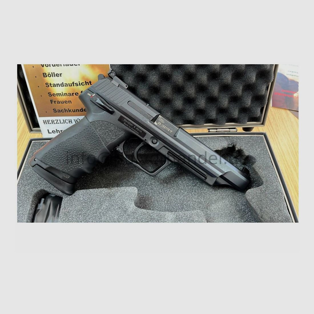 Heckler & Koch USP Elite 6" im Koffer 2 Magazine Neuwertige Sportversion .45Auto