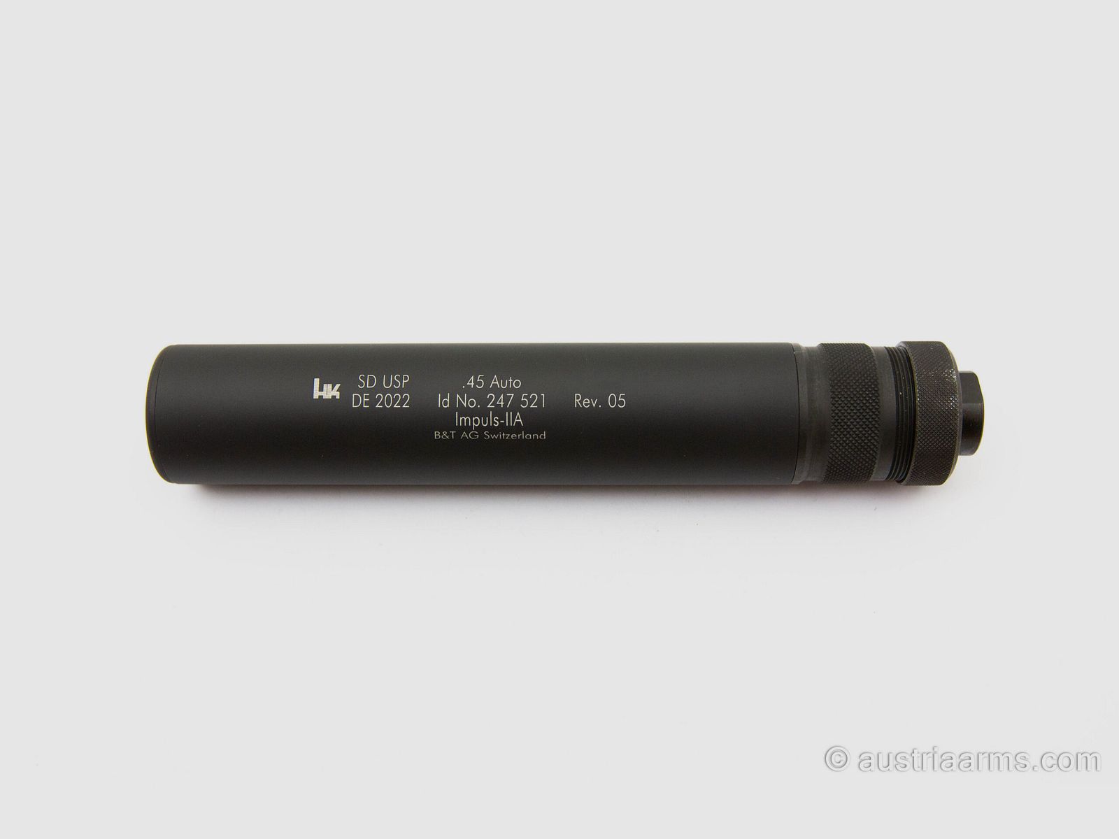 B&T Impuls-IIA, Kal .45 ACP, M16x1 LH – HK USP Tac & MK23, Bild 1 von 3