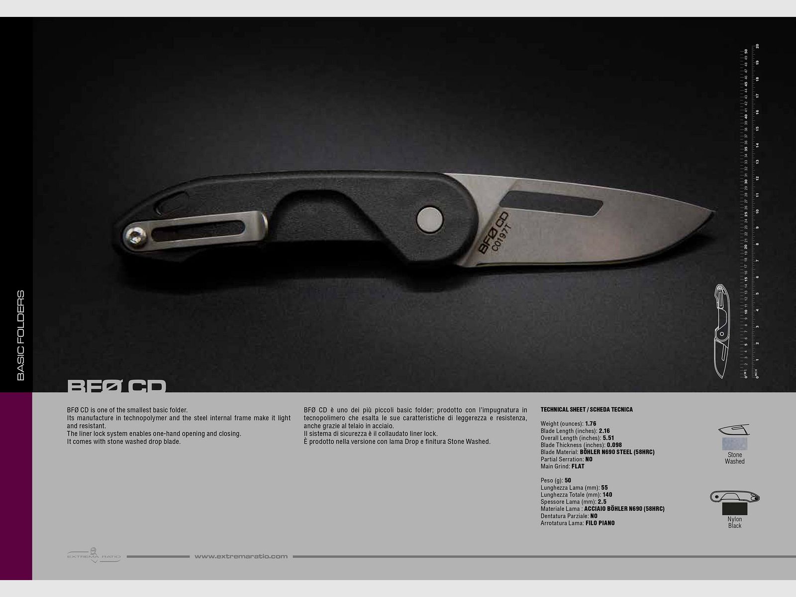 EXTREMA RATIO CHIUDIBILI – LEICHTE/MITTEL/ SCHWERE, Bild 2 von 29