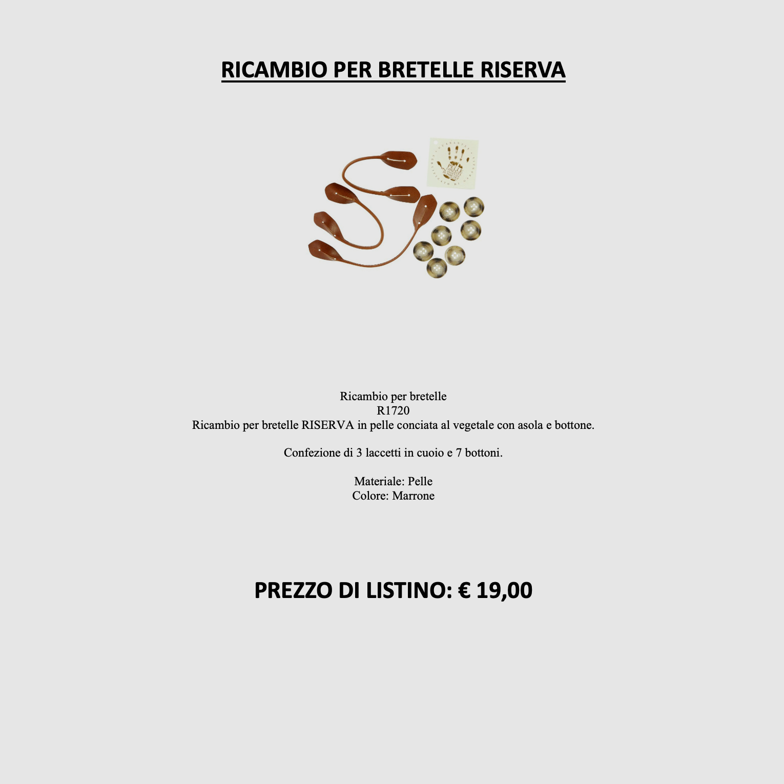 Riserva – Wymiana na paski, zdjęcie 1 z 2