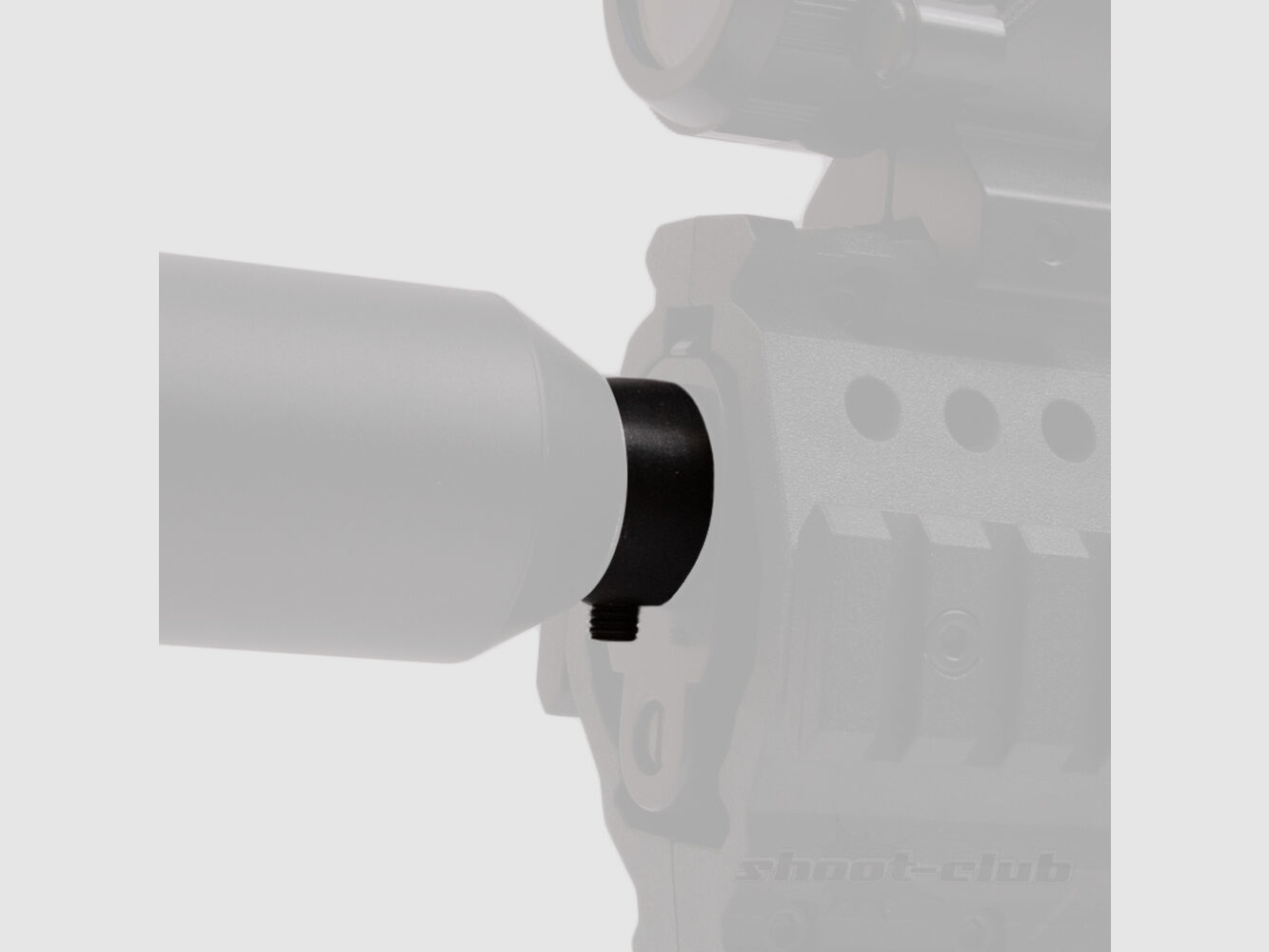 shoXx Schalldämpferadapter für Co2 Pistole Beretta M92 1/2 UNF