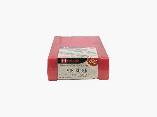 JEU DOUTILS 2P HORNADY CAL.416 RUGER
