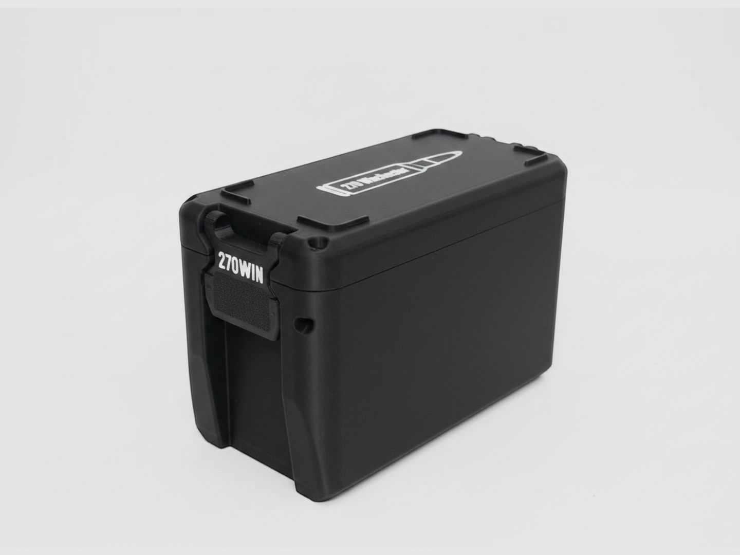 Filamelt Munitionsbox / 270 Winchester / 'Klapp- / Rastdeckel' / Patronenbox, Ammo Box