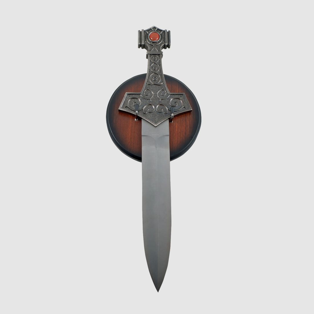 Thorhammer Deko Dolch mit Holzdisplay