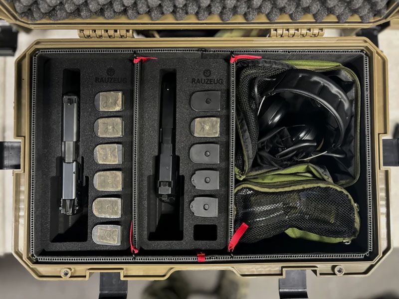RAUZEUG foam insert for pistol