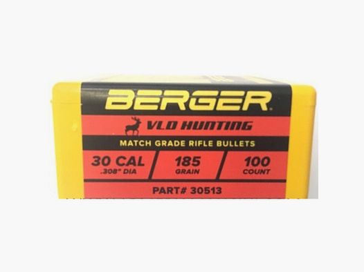 BERGER Bullets Cal. 30 GR 185