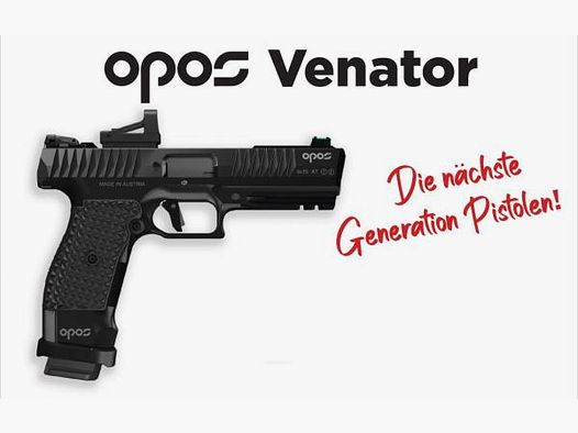 OPOS Pistol Mod. Venator -4.6' 9mm Luger