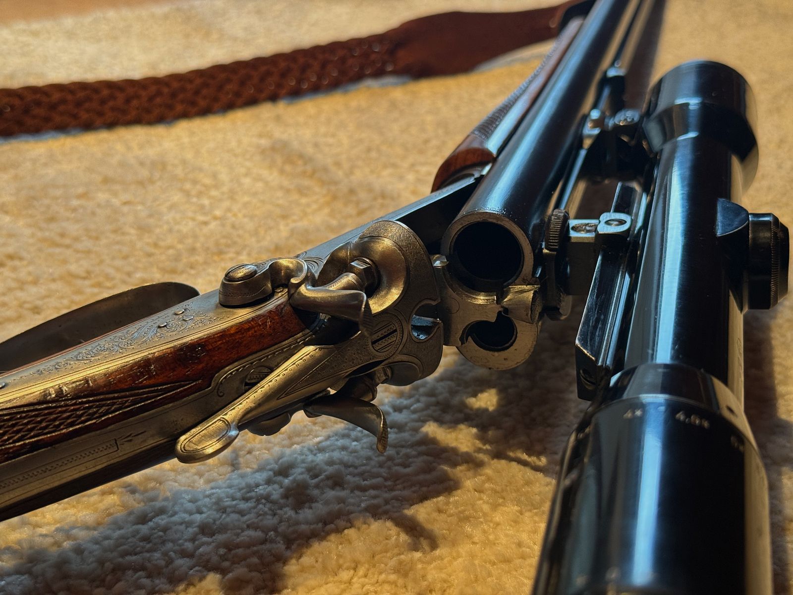 Ferlacher Hahnbüchsflinte  |  KAL 9,3x82R  |  20/65