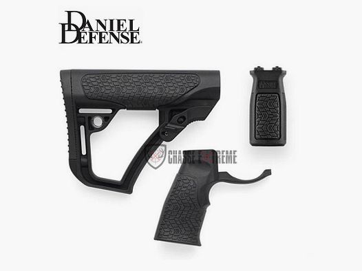 Kit Crosse + Poignée + Poignée Avant M-LOK DANIEL DEFENSE Noir