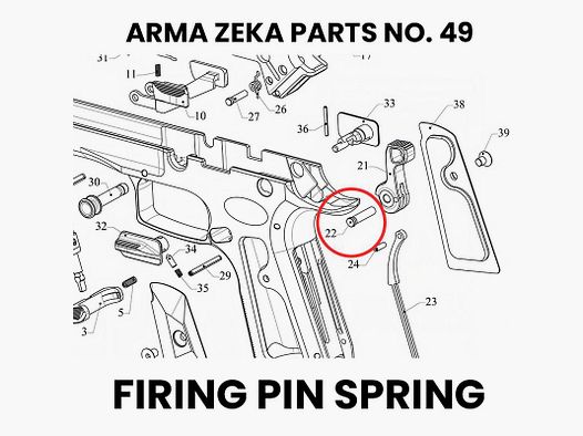 ARMA ZEKA HAMMER PIN