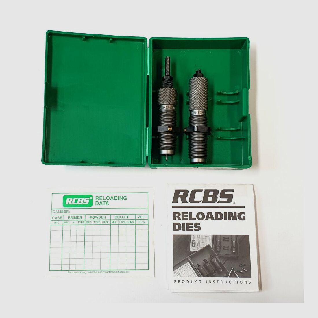 RCBS Reloader Special Full Length Die Set, 9.3mmx62 Mauser