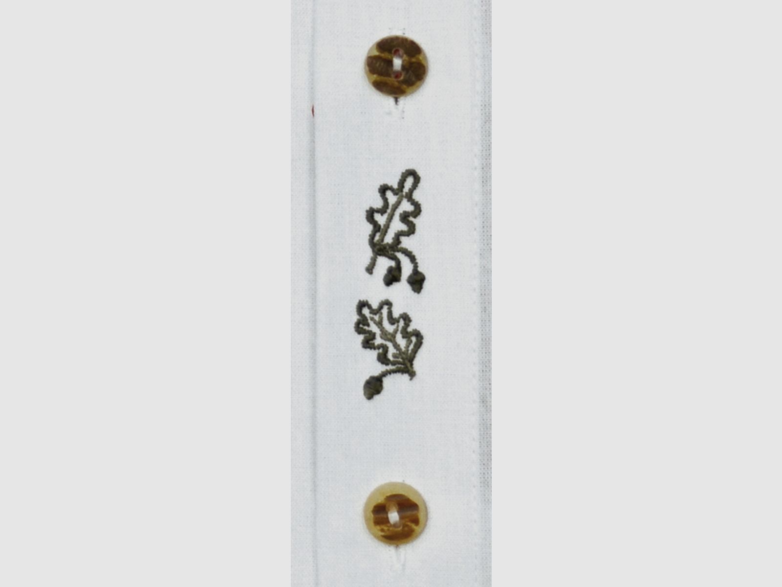 Hemd Chambray 1/1-Arm - Eichenlaub Stickerei