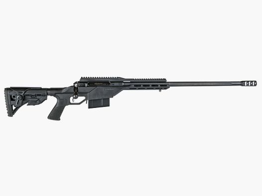 Fusil Savage Arms Stealth LA 5RD DM 24" MG5/8, frein de bouche, .338LapuaMag carabine à répétition