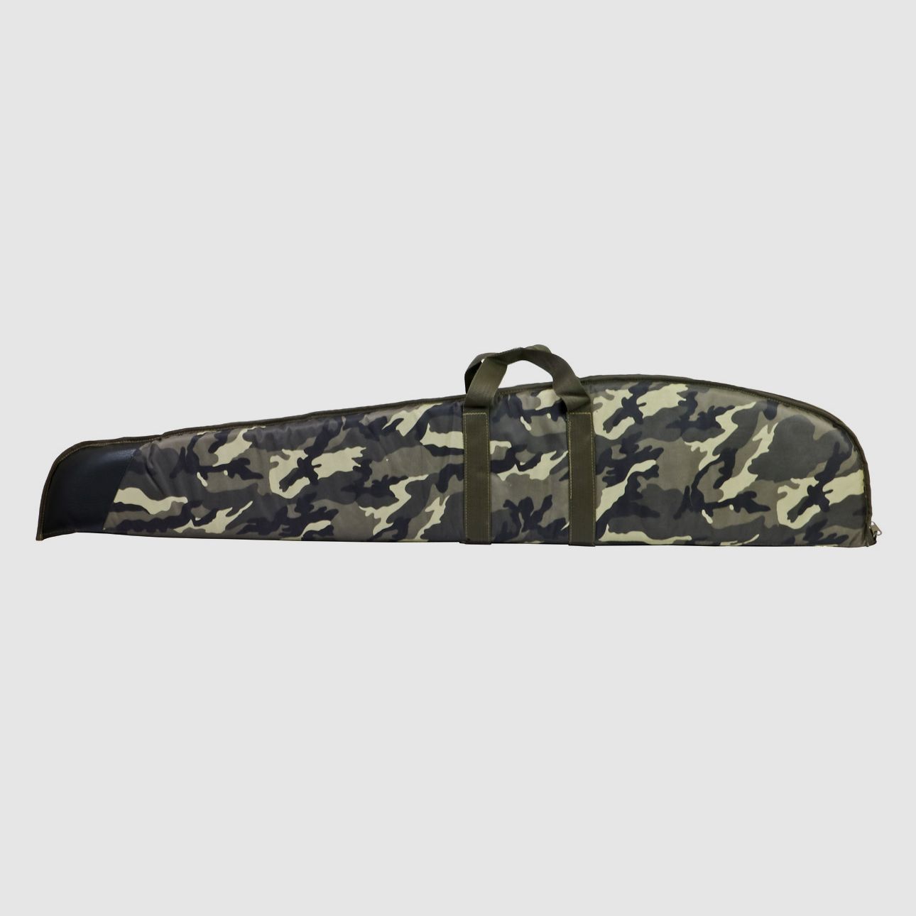 Gewehrfutteral Norconia RN125, camouflage, 120 x 20 cm, Nylon, mit Seitentasche