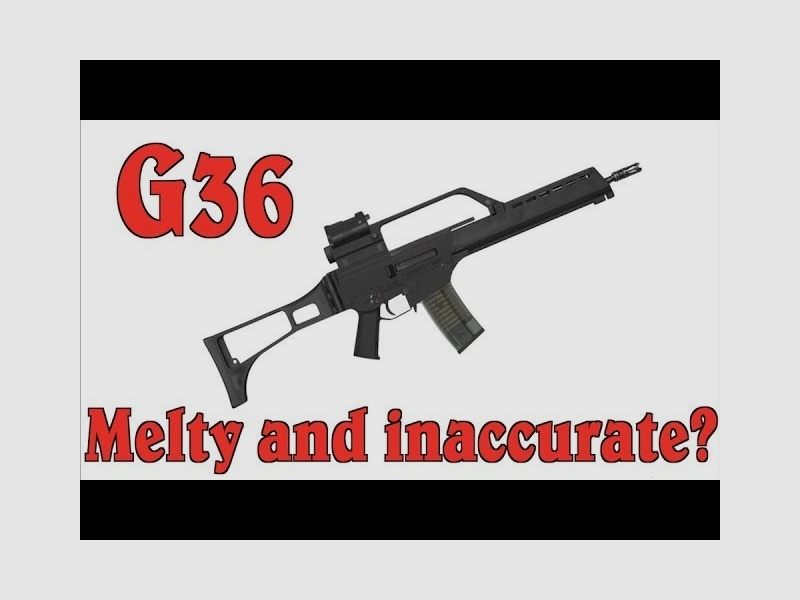 S.U.C.H.E Federdruck G36 Airsoft / Softair <0,5 Joule 6mm BB 