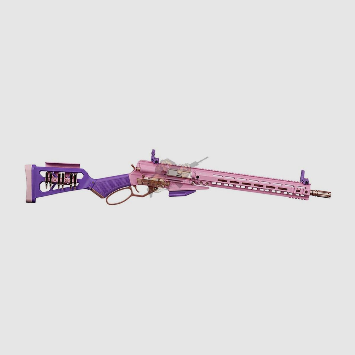 G&G LevAR 15 Pink – Lever Action Gas Airsoft Gewehr ab 18 Jahren, Bild 2 von 2
