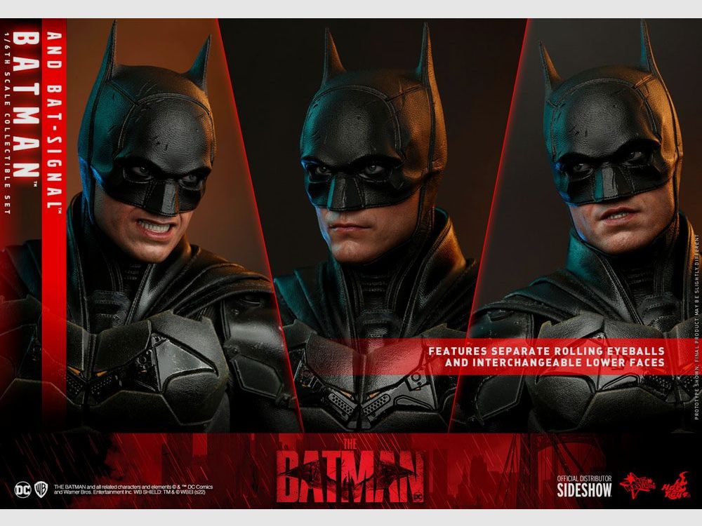 The Batman Movie Masterpiece Actionfigur 1/6 Batman with Bat-Signal 31 cm | 43151